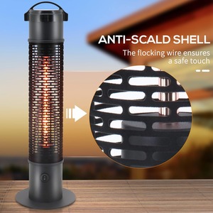 Table Top Patio Tower Heater - Black