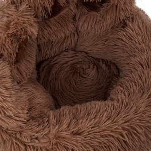 Cozy Bear Paw-Shaped Plush Dog Bed Cat Bed by Livingandhome