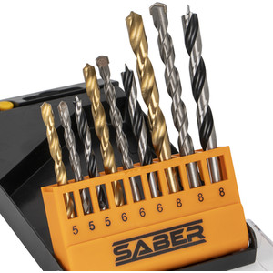 Saber Combination Drill Bit Set by Saber