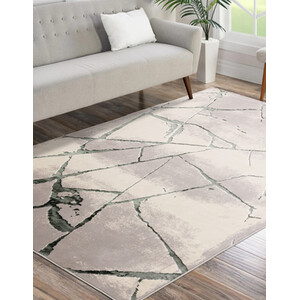 Diamond Marble Rug - Green / 120cm