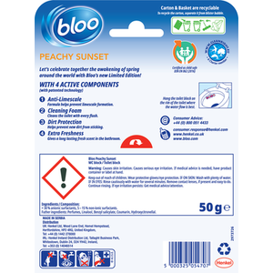 Bloo Power Active Toilet Rim Block - Pink