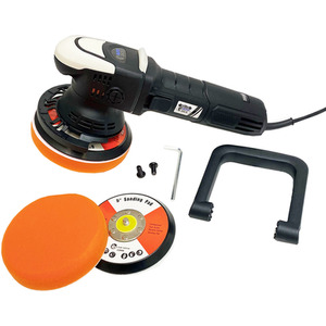 Autojack 125mm Dual Action Car Polisher with 6 Pre Set Speeds - Black by Autojack