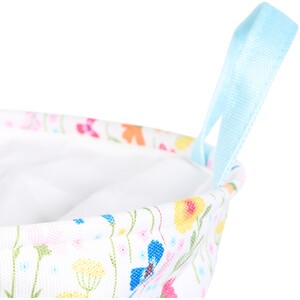 In Bloom Laundry Hamper - White