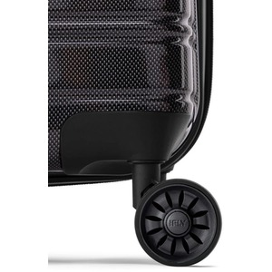 IFLY Hardside Spinner Upright Jet Black - Large - Black by IFLY