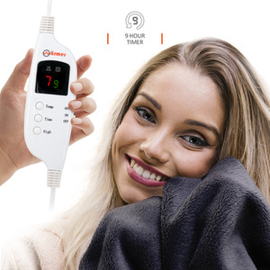 Electric Heated Throw - Grey / Double / 160cm by WARMER