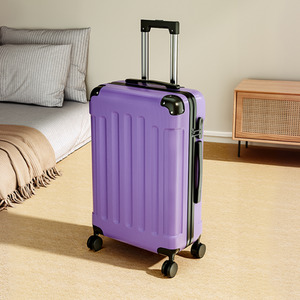 24'' Spinner Hardshell Suitcase with Combination Lock by Livingandhome