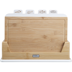 Bamboo Index Chopping Boards by Cooks Professional