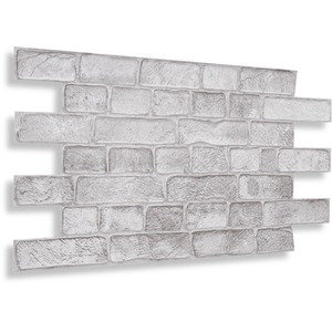 3D Wall Panels (96x48 cm) PVC Cladding Panel Brick Effect by NOVECRAFTO