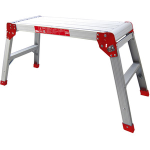Hilka Aluminium Work Platform - Silver by Hilka