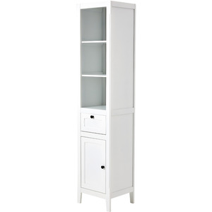 5-Tier Freestanding Bathroom Floor Cabinet - White by lifeideas