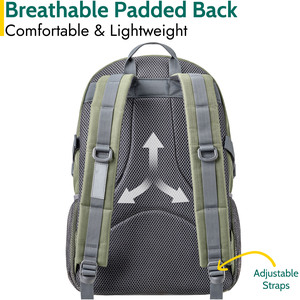 Aspen 30L Camping Backpack - Green by Trail