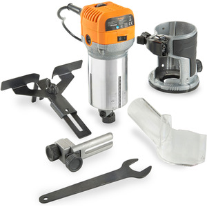 Compact Palm Router Saw - Black by VonHaus