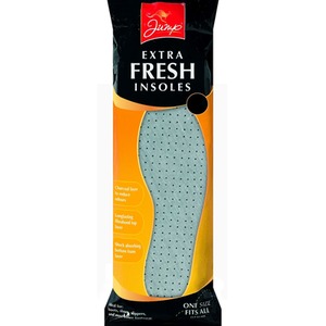 Extra Fresh Insoles 1 Pair - Grey by Jump