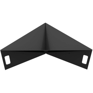 Chic Steel Pyramid Design Fire Pit - Black by Primrose