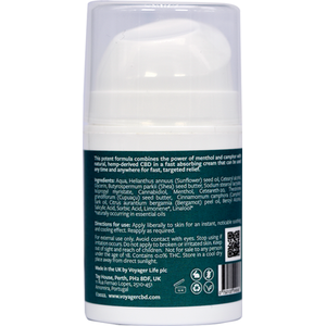 CBD Cooling Cream - White by Voyager