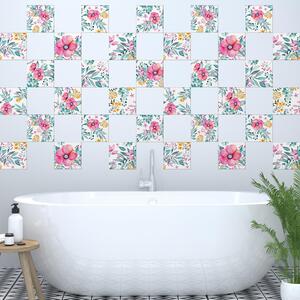 Walplus Wall Tiles Stickers by WALPLUS