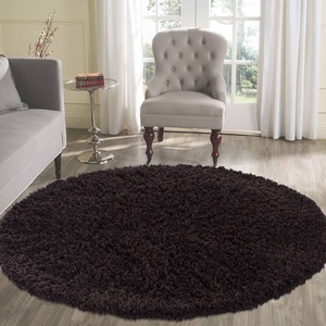 Desire Rugs Plain Living Room Fluffy Shaggy Area Rugs by Desire Rugs