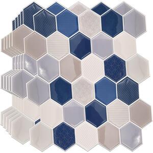 Walplus 3D Glossy Tile Stickers by WALPLUS