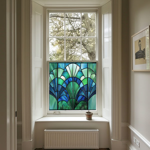 Albi Stained Glass Privacy Window Film by Creative Printing Solutions