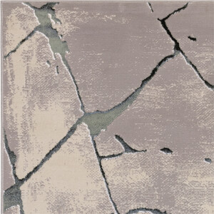 Diamond Marble Rug - Green / 120cm