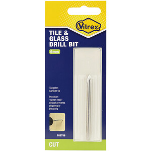 Vitrex Tile and Glass Drill Bit - 6mm by Vitrex