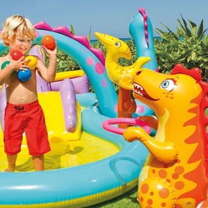Childrens Activity Inflatable Play Centre - Yellow