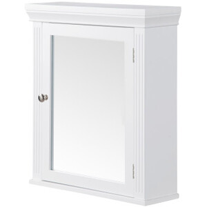 Wooden Bathroom Medicine Cabinet - White by Teamson Home