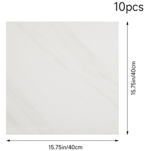10pcs Self-Adhesive Marble PVC Wall Stickers by Livingandhome