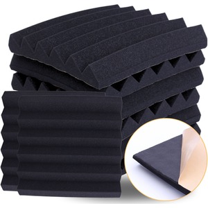 Self-Adhesive Acoustic Wall Panels - Peel and Stick Soundproofing Panels by NOVECRAFTO