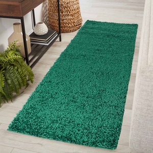 Desire Rugs Plain Living Room Fluffy Shaggy Area Rugs by Desire Rugs