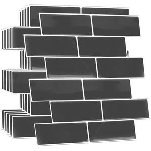 Glossy Retro 3D Backsplash Tile Stickers by WALPLUS