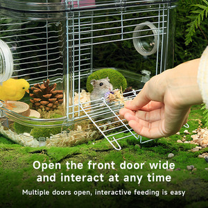 Transparent Hamster Cage by Livingandhome