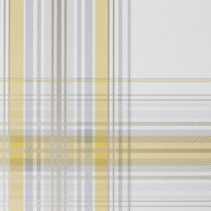 Fresco Iona Check Ochre Wallpaper - Yellow by Fresco