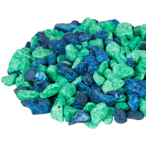 Aquarium Gravel - Blue and Green