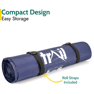 Single Self Inflating Camping Mat 3cm - Blue by Trail