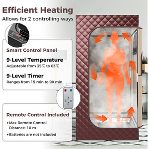 Portable Steam Sauna for Home by GAINOOM