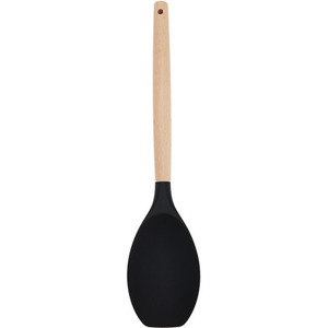 11-piece Silicone Kitchen Utensil Set - Black by Livingandhome
