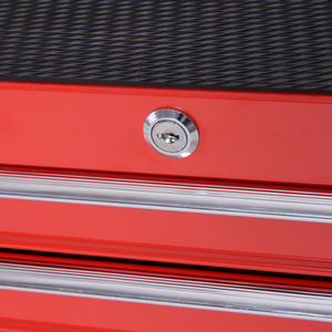 DURHAND Roller Tool Cabinet Storage - Red by DURHAND