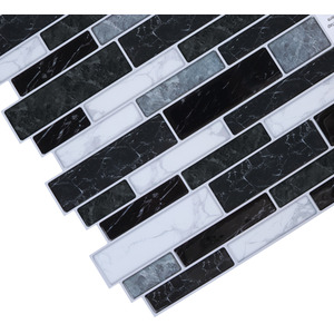 10Pcs Marble Effect Tile Stickers by Livingandhome