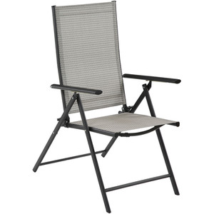 Rio 5 Position Garden Chair - Grey by Outdoor Essentials