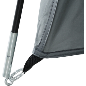 Tent Roskilde - 6 Person - Mixed Grey by tectake