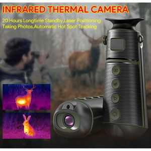 Night Vision Thermal Imaging Monocular - Black by UK Inspection Camera
