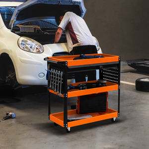 T-Mech Tool Storage Trolley - Orange by T-Mech