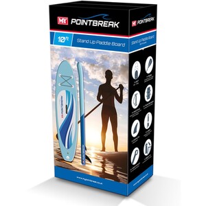 M.Y Stand Up Paddleboard Set 10' Blue by M.Y