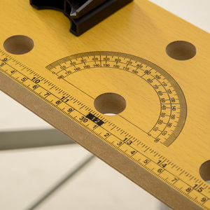 DURHAND 4-in-1 Work Bench Saw Horse Clamp Table - Grey, Natural by DURHAND