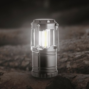 Collapsible Cob Lantern - Black by Garden Mile