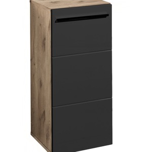 Vista Storage Cabinet - Black by Julian Bowen