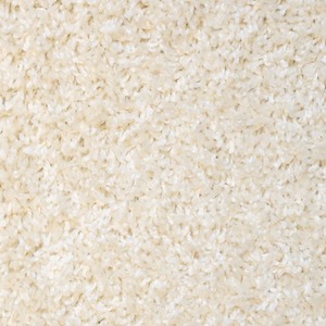 Soft Value Natural Cream Shaggy Area Rug by The Rug House