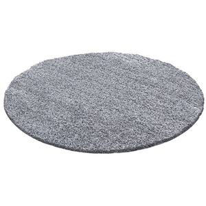 Abaseen Round Shaggy Rug Rectangular Soft Touch Thick Pile by Abaseen