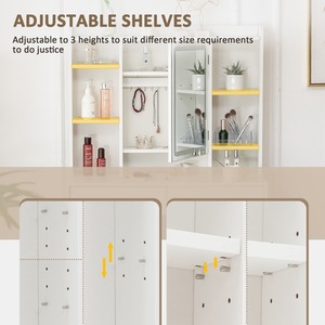 WestWood Dressing Table DT19 White - White by WestWood